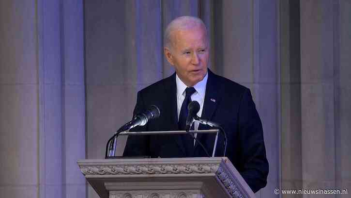 Joe Biden spreekt een lofrede uit op de begrafenis van Jimmy Carter: Bekijk de volledige video