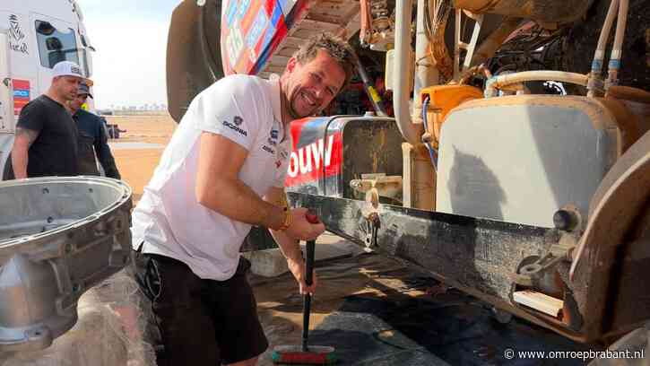 Pechvogel Van den Heuvel gaat anderen helpen in Dakar Rally