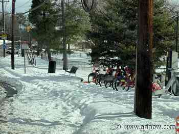 Snow and ice plague Arlington sidewalks three days after storm