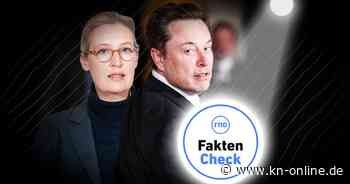 Alice Weidel und Elon Musk: Der Talk auf X im Faktencheck
