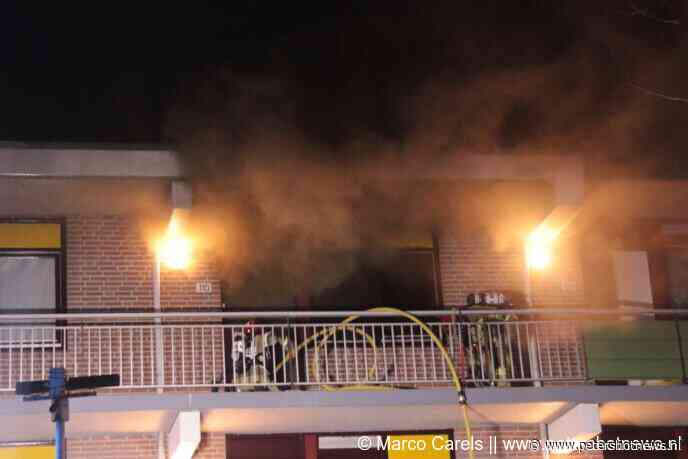 Veel rook bij brand in appartement in Kudelstaart