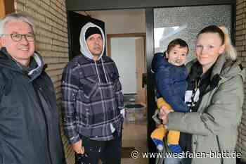 Achtköpfige Familie hat neue Bleibe