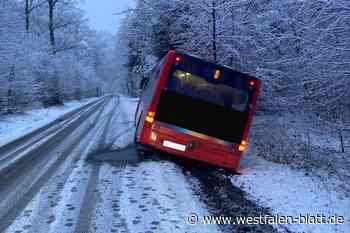 Wintereinbruch im Kreis Paderborn: Flughafen stellt Betrieb ein