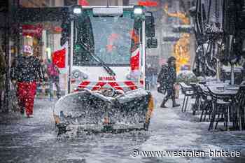 Schnee sorgt für dutzende Unfälle und Chaos in Bielefeld