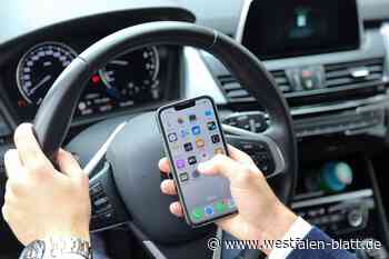 Polizei warnt vor Smartphonenutzung beim Autofahren