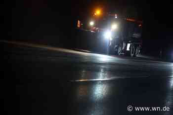 Eisige Nacht in Münster – AWM mahnen zur Vorsicht