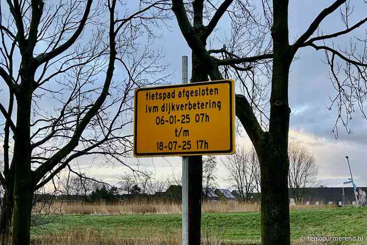 Fietsverbinding tussen Purmer-Zuid en Gors-Zuid blijft voorlopig open