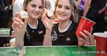 Zum ersten Mal in Kiel: Beerpong-Bundesligaturnier in Schleswig-Holstein hat begonnen