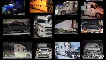 OPP recover more than $1.4M in stolen vehicles, including numerous transport trucks