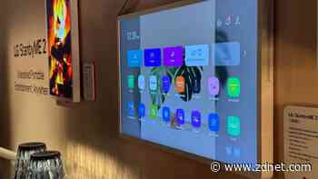 My favorite TV at CES 2025 is this battery-powered display that you can lug around