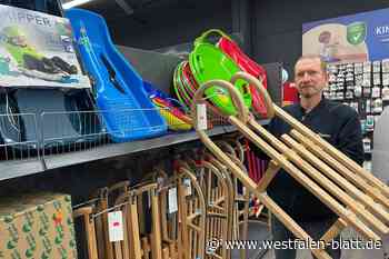 Schlitten in Paderborn zeitweise ausverkauft