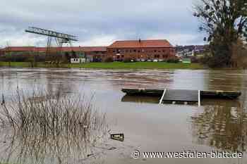 Vorwarnung vor Hochwasser an der Weser