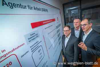 Mehr Arbeitslose, aber weniger Kurzarbeit in Bielefeld