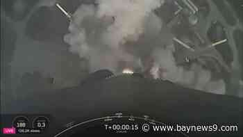 SpaceX's Falcon 9 rocket lifts off with Starlink satellites