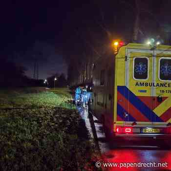 Scooterrijder komt lelijk ten val op Molenpad