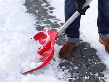 Maumee snow shoveling brigade at the ready