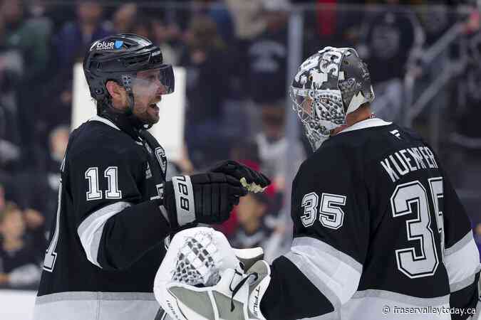 Kings arrive in Winnipeg with thoughts for those in fire-ravaged Los Angeles