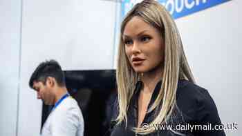 Sexy robot unveiled at Vegas tech conference is world's most realistic