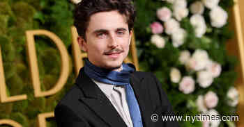 Timothée Chalamet Will Be Both Host and Musical Guest on ‘S.N.L.’