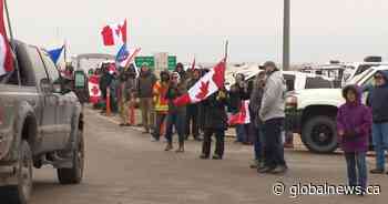 Two Alberta men sentenced for roles in 2022 Coutts border protest