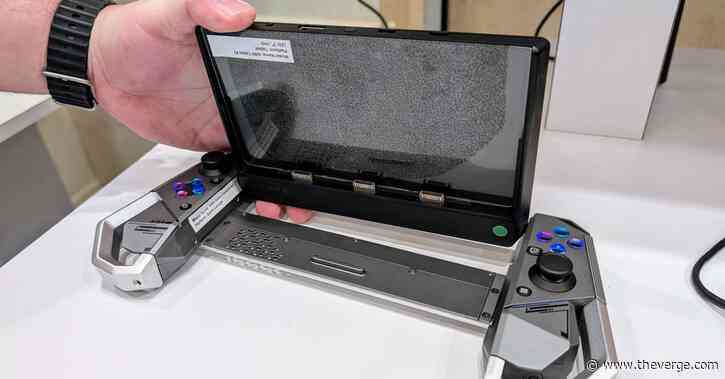 Intel still dreams of modular PCs — it brought a tablet laptop gaming handheld to CES