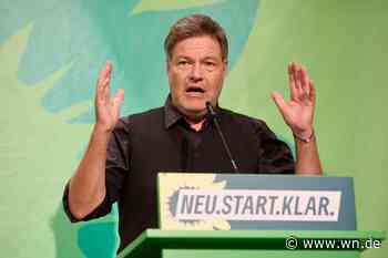 Robert Habeck macht Wahlkampf in Münster
