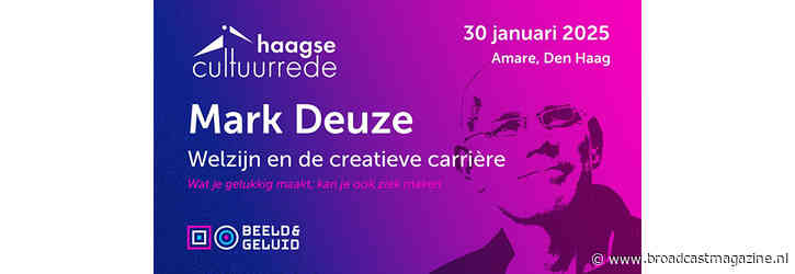 Beeld & Geluid organiseert Haagse Cultuurrede