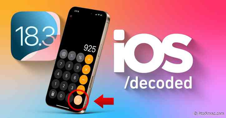 iOS Decoded – iOS 18.3 beta 2 changes and features [Video]