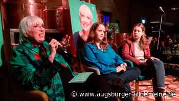 Claudia Roth wettert gegen Söder: Augsburger Grüne im Wahlkampfmodus angekommen