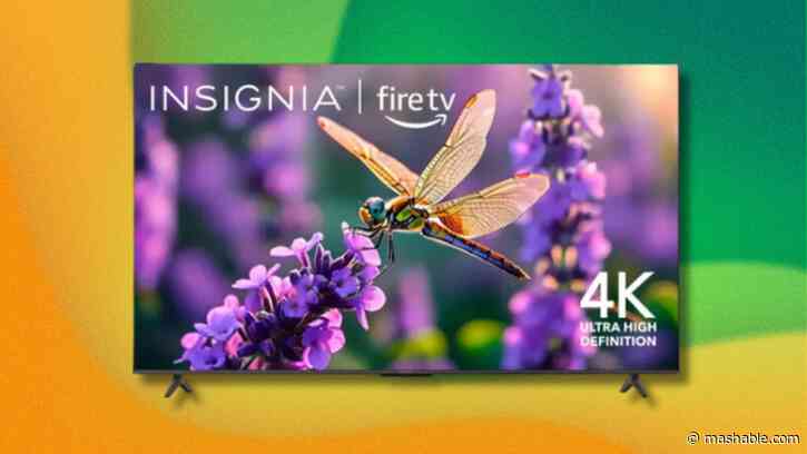 Upgrade your living room with $150 off this 65-inch Insignia 4K Fire TV