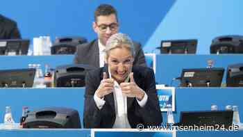 Nach Verspätung wegen Protesten: AfD-Bundesparteitag kürt mit Weidel erstmals Kanzlerkandidatin