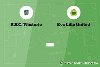 Wedstrijd tussen Westerlo B en Lille United B afgelast