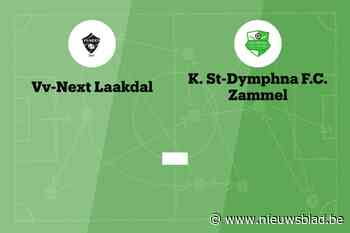 Wedstrijd tussen Laakdal NXT en Zammel afgelast