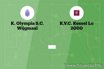 Wedstrijd tussen Olympia Wijgmaal C en Kessel-Lo 2000 B afgelast