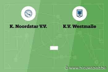 Wedstrijd tussen Noordstar en Westmalle afgelast