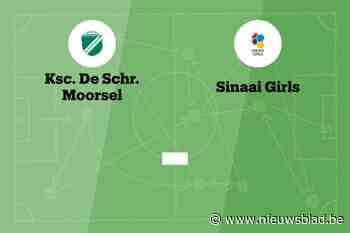 Wedstrijd tussen KSC Moorsel en Sinaai Girls B afgelast