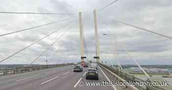 Drivers warned as key Dartford Crossing bridge to close for three weekends