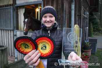 Janika Schmidt und Stute Carla holen Titel beim Bundeswettbewerb