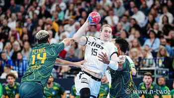 Und die Gebete wurden erhört ...: DHB-Team fährt mit hart erkämpftem Sieg zur WM