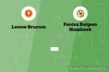 Wedstrijd tussen Leeuw Brucom B en Fenixx afgelast