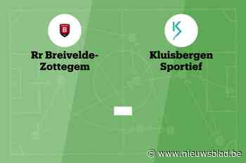 Wedstrijd tussen RR Breivelde-Zottegem en Kluisbergen Sportief B afgelast