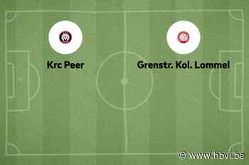 Wedstrijd tussen RC Peer B en Lommel Kolonie afgelast