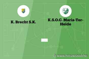Wedstrijd tussen Brecht en Maria-ter-Heide afgelast