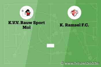 Wedstrijd tussen Rauw en Ramsel afgelast