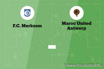 Wedstrijd tussen FC Merksem B en Maroc United Antwerp afgelast