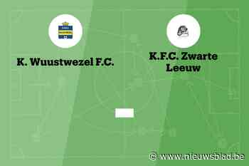 Wedstrijd tussen Wuustwezel en Zwarte Leeuw B afgelast