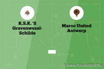 Wedstrijd tussen s Gravenwezel-Schilde B en Maroc United Antwerp B afgelast