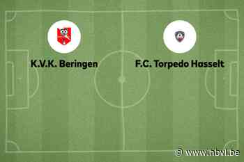 Wedstrijd tussen KVK Beringen en Torpedo Hasselt afgelast