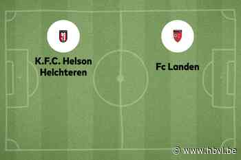 Wedstrijd tussen Helson en FC Landen afgelast