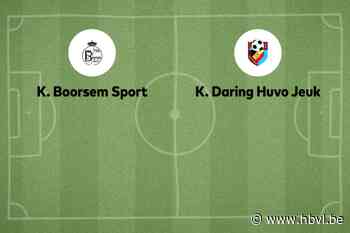 Wedstrijd tussen Boorsem en DH Jeuk afgelast